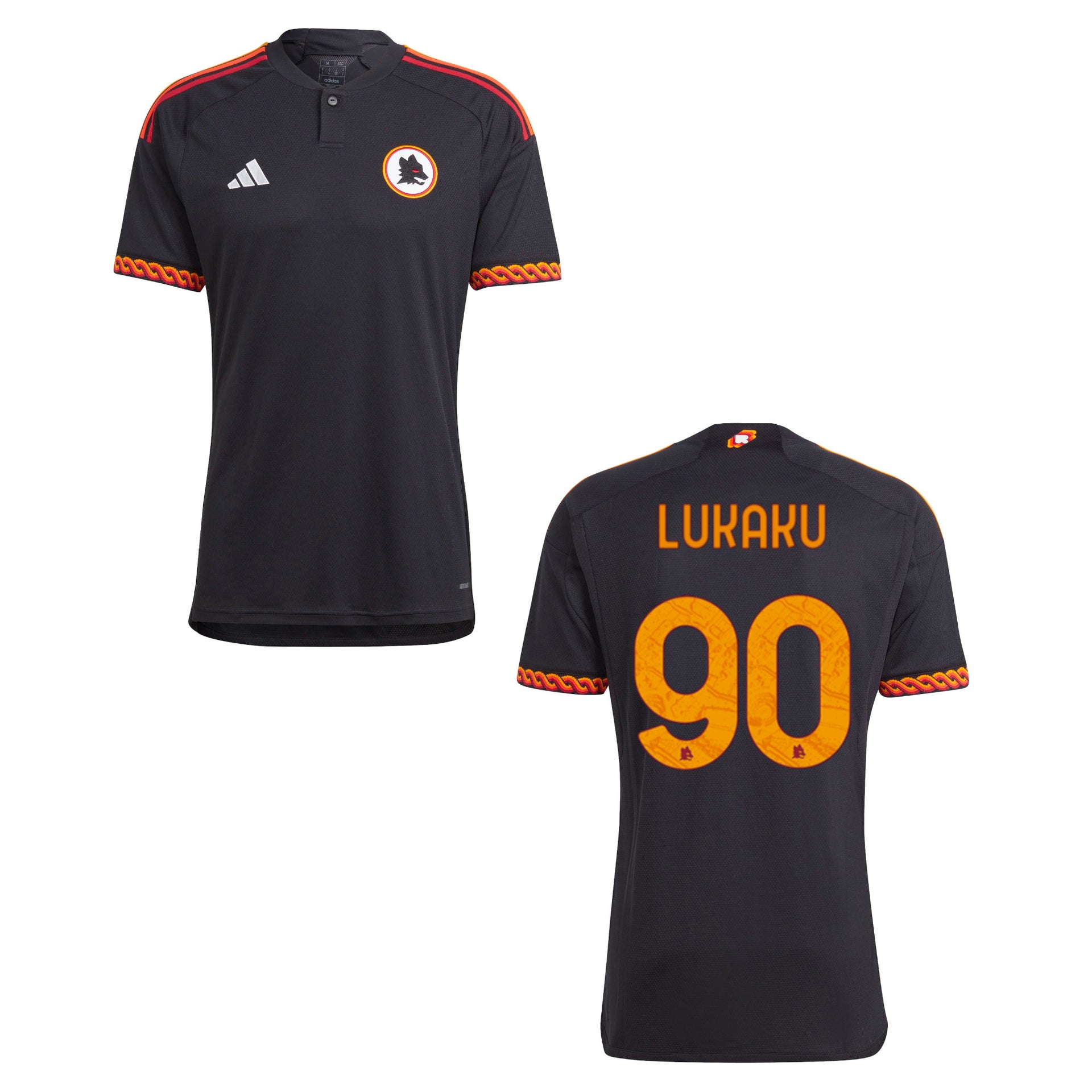 AS ROMA Trikot 3rd Kinder 23 / 24 - LUKAKU 90