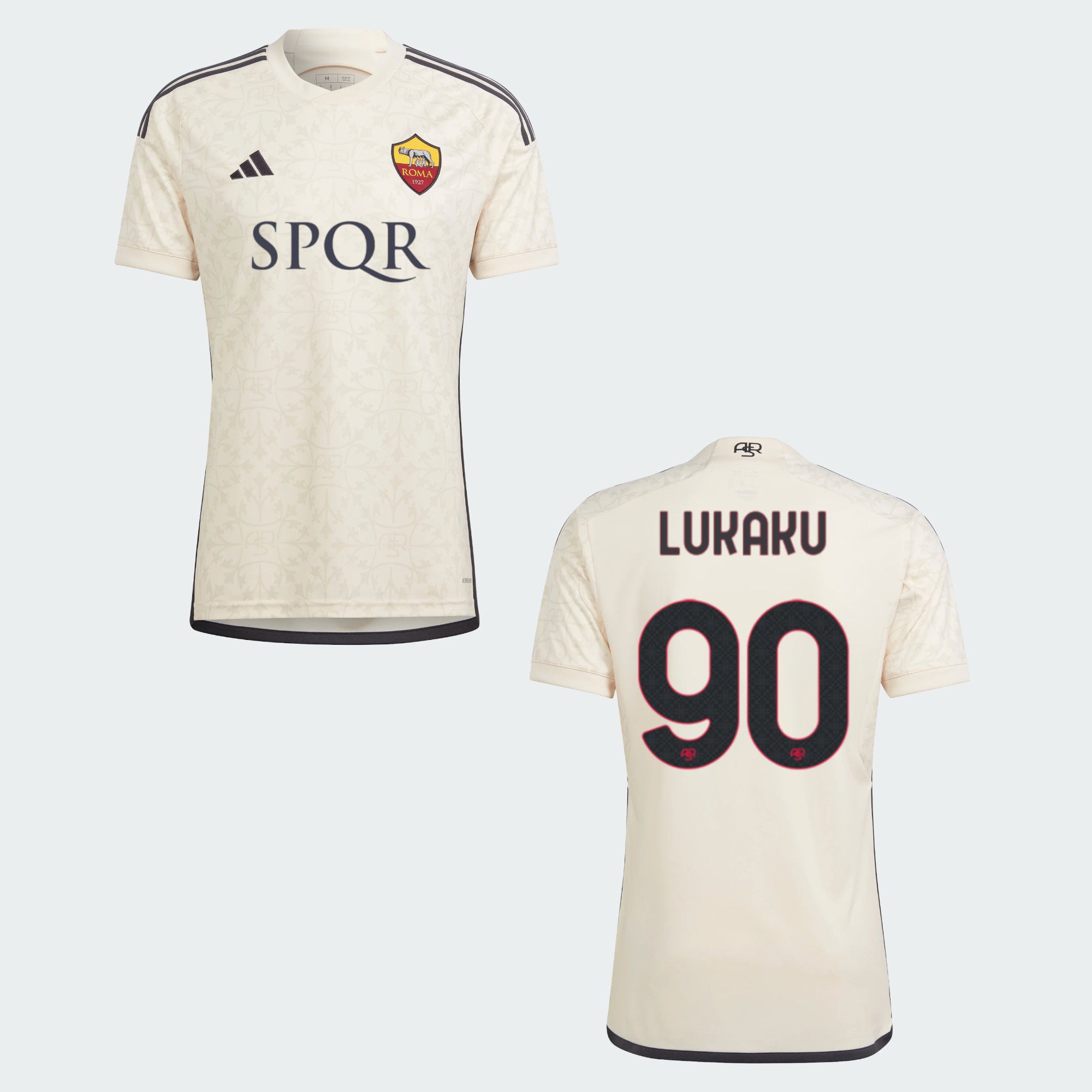 AS ROM Away Trikot Herren 23 / 24 SPQR - LUKAKU 90