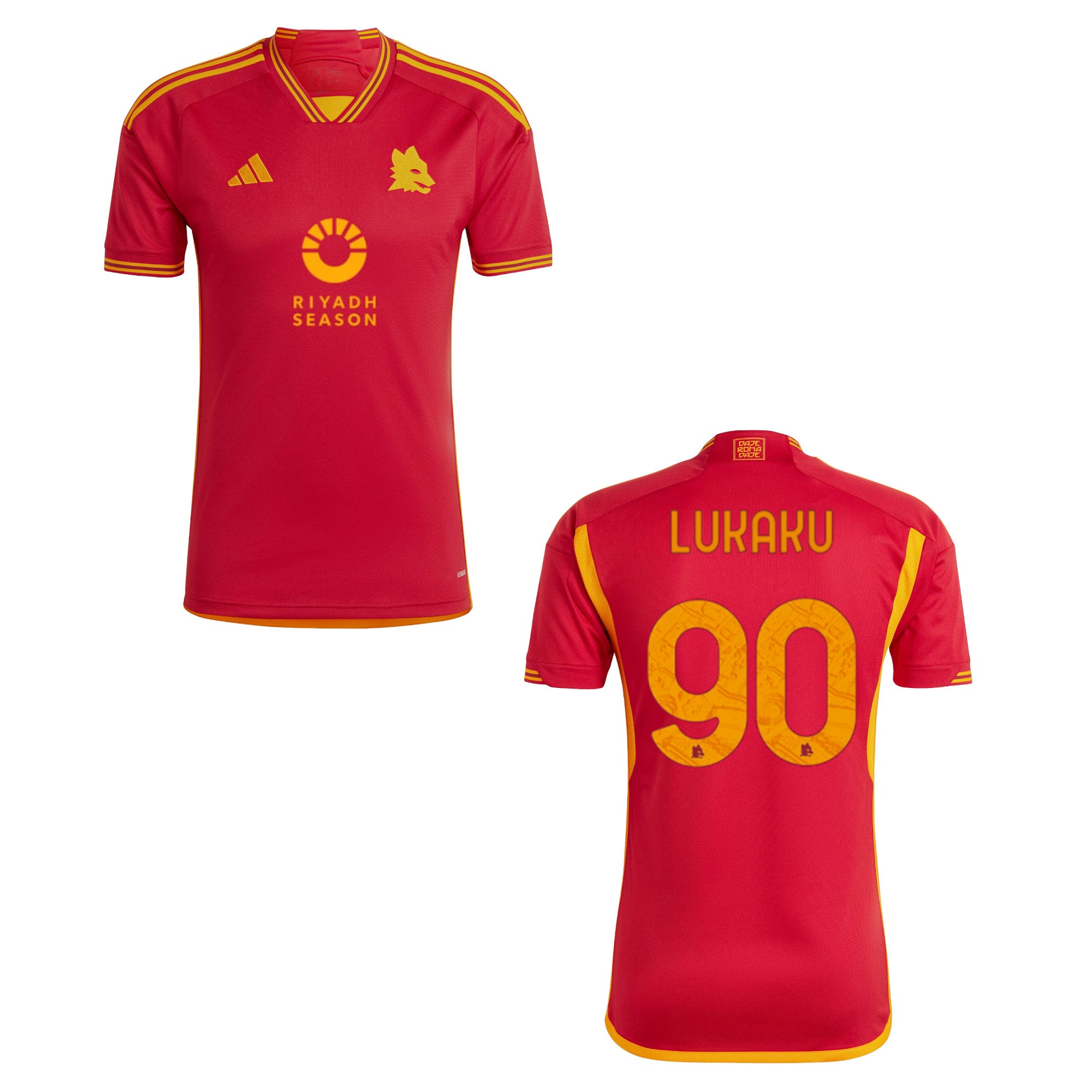 AS ROM Home Trikot Kinder 23 / 24 RIYADH SEASON - LUKAKU 90