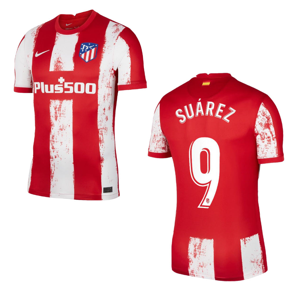 ATLETICO MADRID Trikot Home Kinder 21 / 22 - SUÁREZ 9