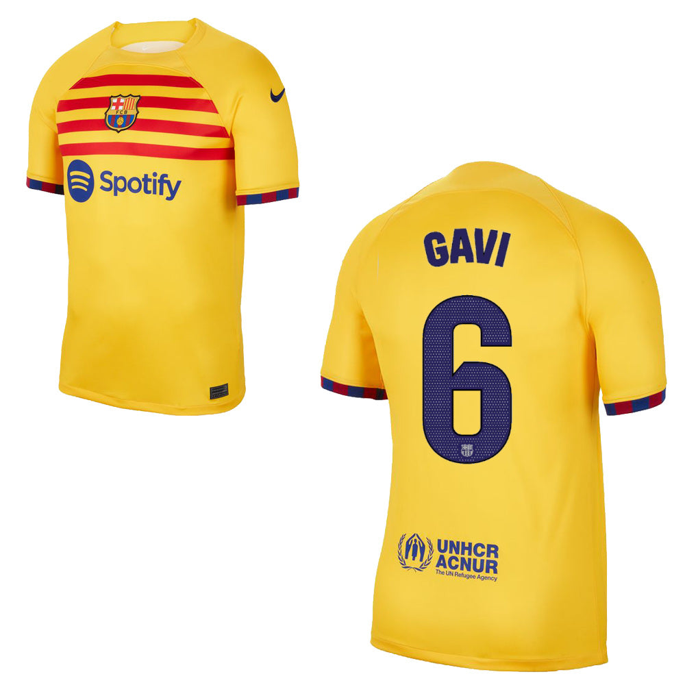 FC BARCELONA Trikot 4rd Herren 23 / 24 - GAVI 6