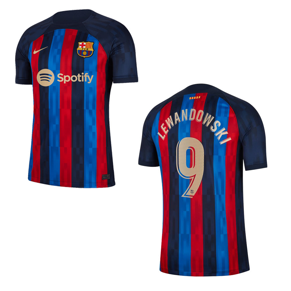 nike FC BARCELONA Trikot Home Kinder 22 / 23 - LEWANDOWSKI 9