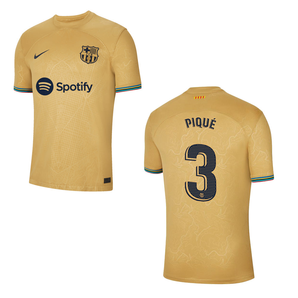 nike FC BARCELONA Trikot Away Kinder 22 / 23 - PIQUÉ 3