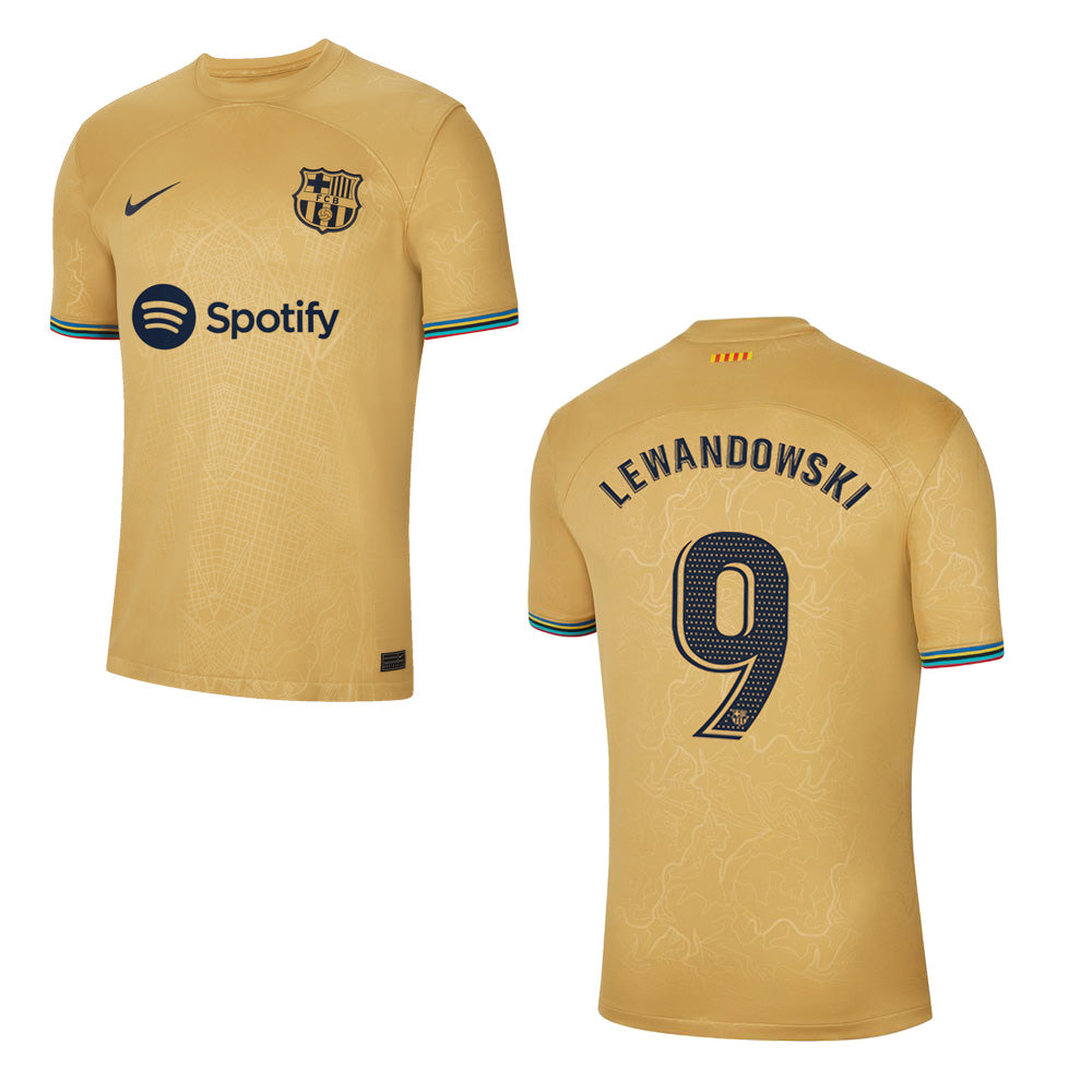 FC BARCELONA Trikot Away Herren 22 / 23 - LEWANDOWSKI 9