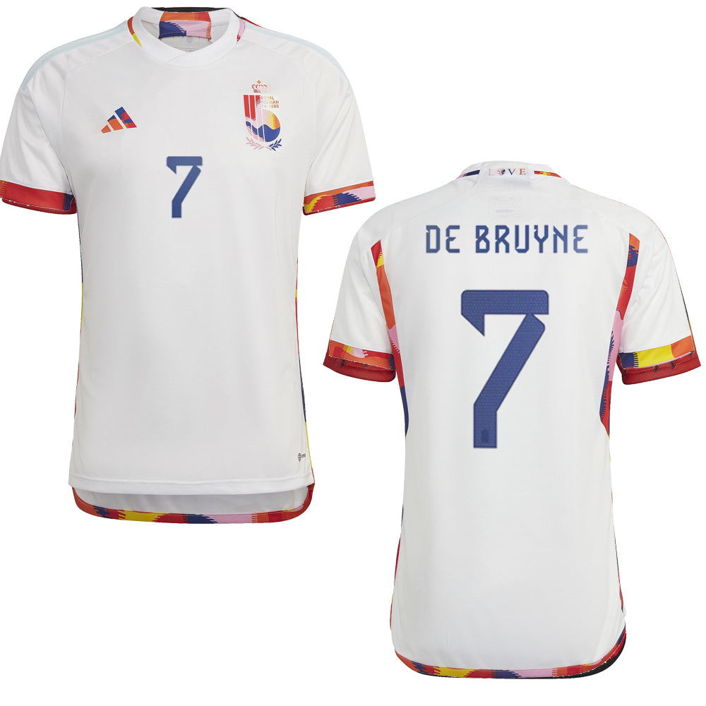 BELGIEN Trikot Authentic Away Herren WM 2022 - DE BRUYNE 7