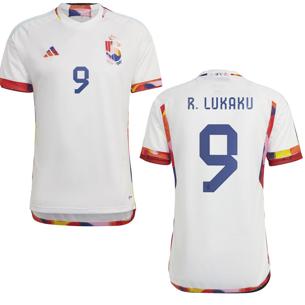 BELGIEN Trikot Away Kinder WM 2022 - R. LUKAKU 9