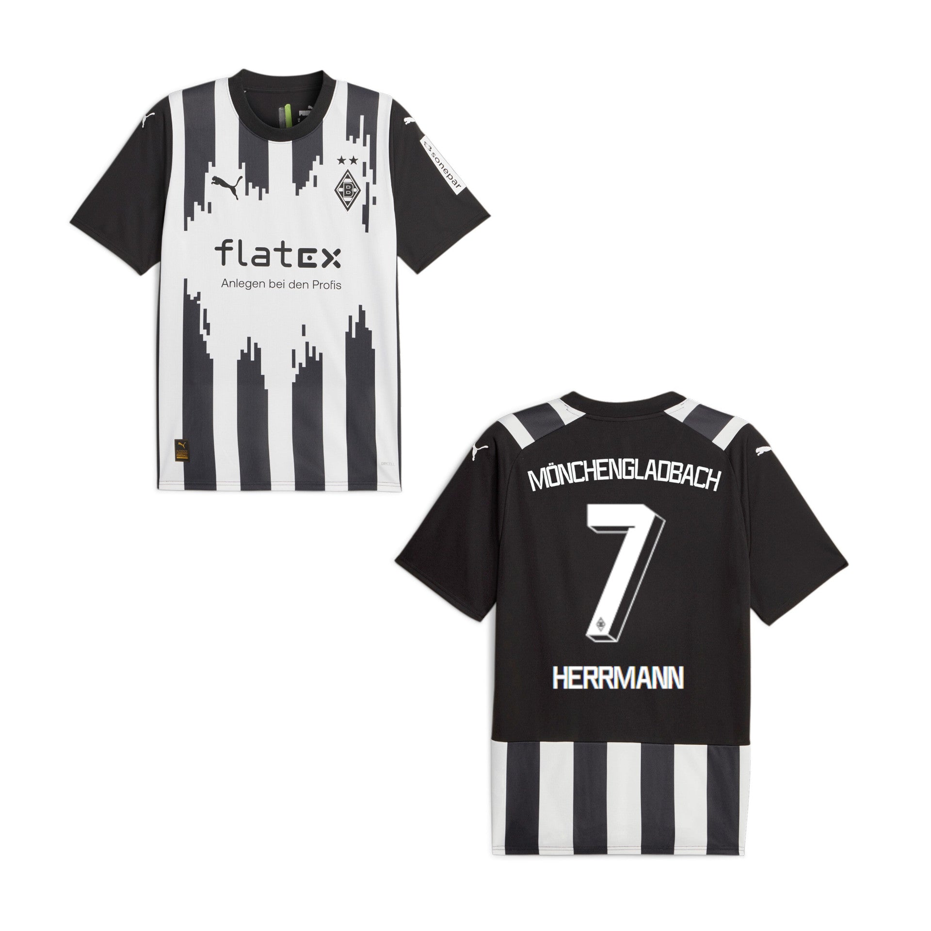 puma BMG BORUSSIA MÖNCHENGLADBACH Trikot 3rd Kinder 23 / 24 - HERMANN 7