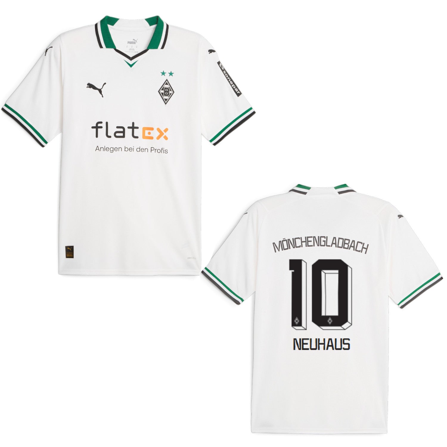 puma BMG BORUSSIA MÖNCHENGLADBACH Trikot Home Herren 23 / 24 - NEUHAUS 10