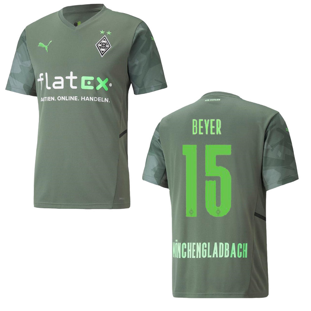 puma BMG BORUSSIA MÖNCHENGLADBACH Trikot Away Herren 21 / 22 - BEYER 15