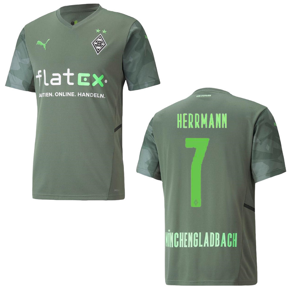 puma BMG BORUSSIA MÖNCHENGLADBACH Trikot Away Herren 21 / 22 - HERRMANN 7