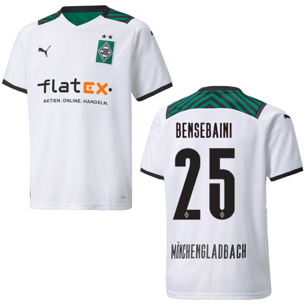 puma BMG BORUSSIA MÖNCHENGLADBACH Trikot Home Herren 21 / 22 - BENSEBAINI 25