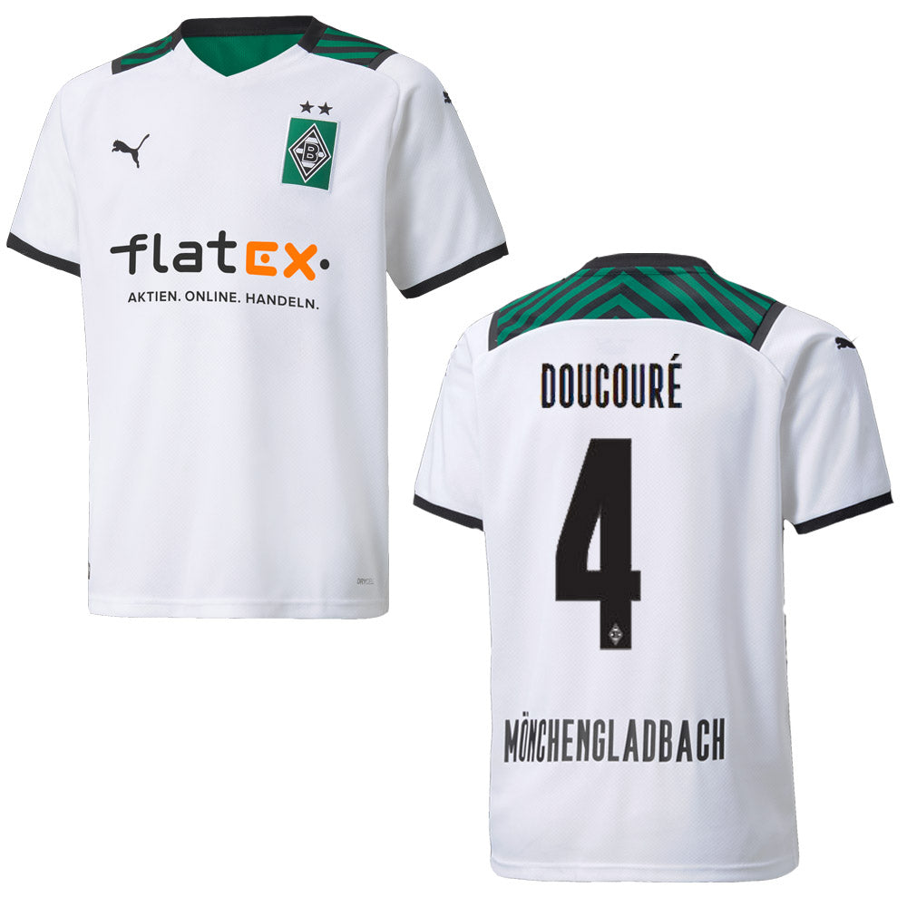 puma BMG BORUSSIA MÖNCHENGLADBACH Trikot Home Kinder 21 / 22 - DOUCOURÉ 4