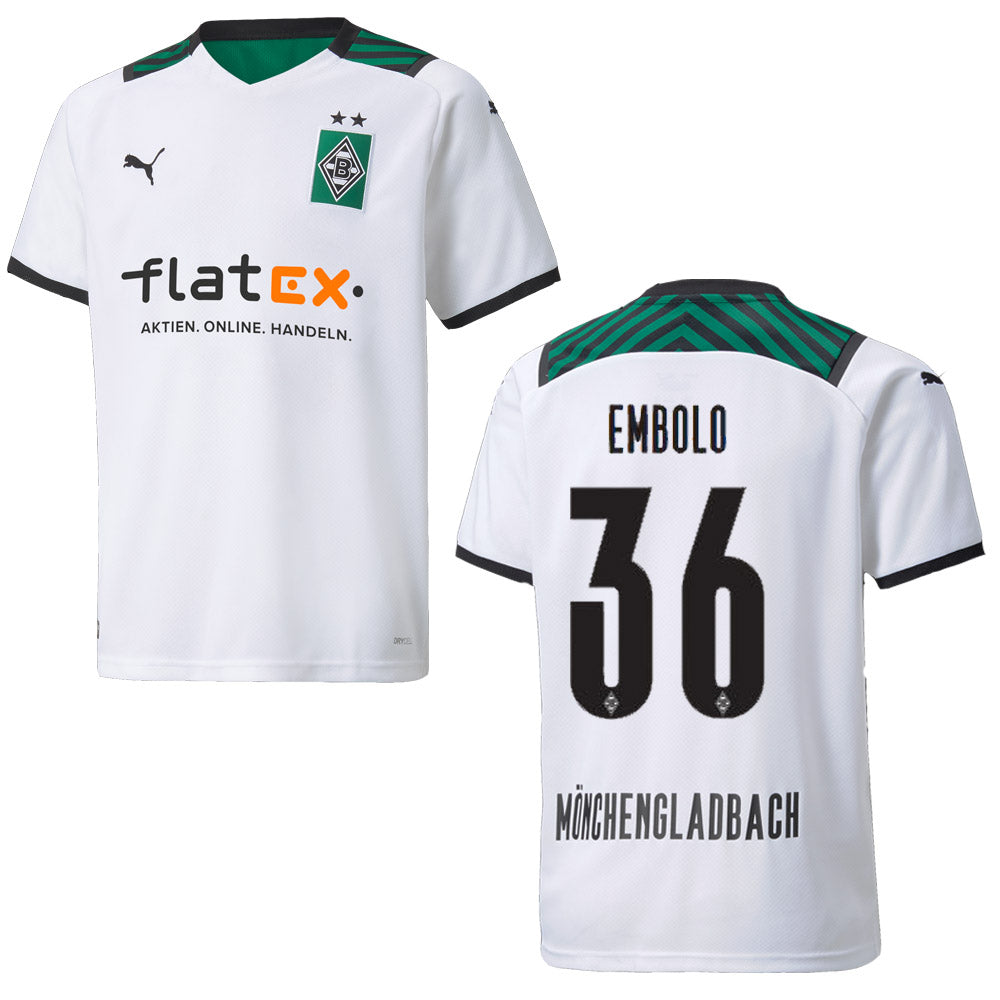 puma BMG BORUSSIA MÖNCHENGLADBACH Trikot Home Kinder 21 / 22 - EMBOLO 36