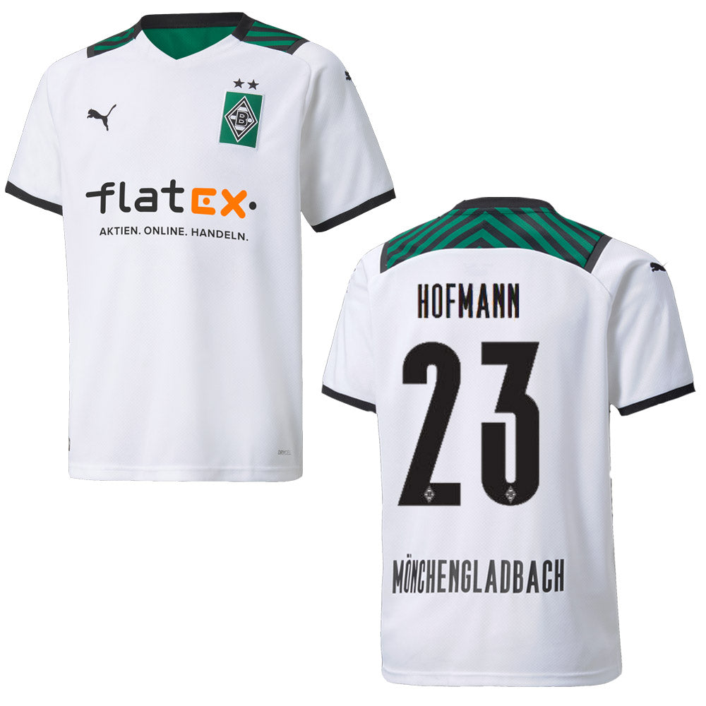 puma BMG BORUSSIA MÖNCHENGLADBACH Trikot Home Kinder 21 / 22 - HOFMANN 23