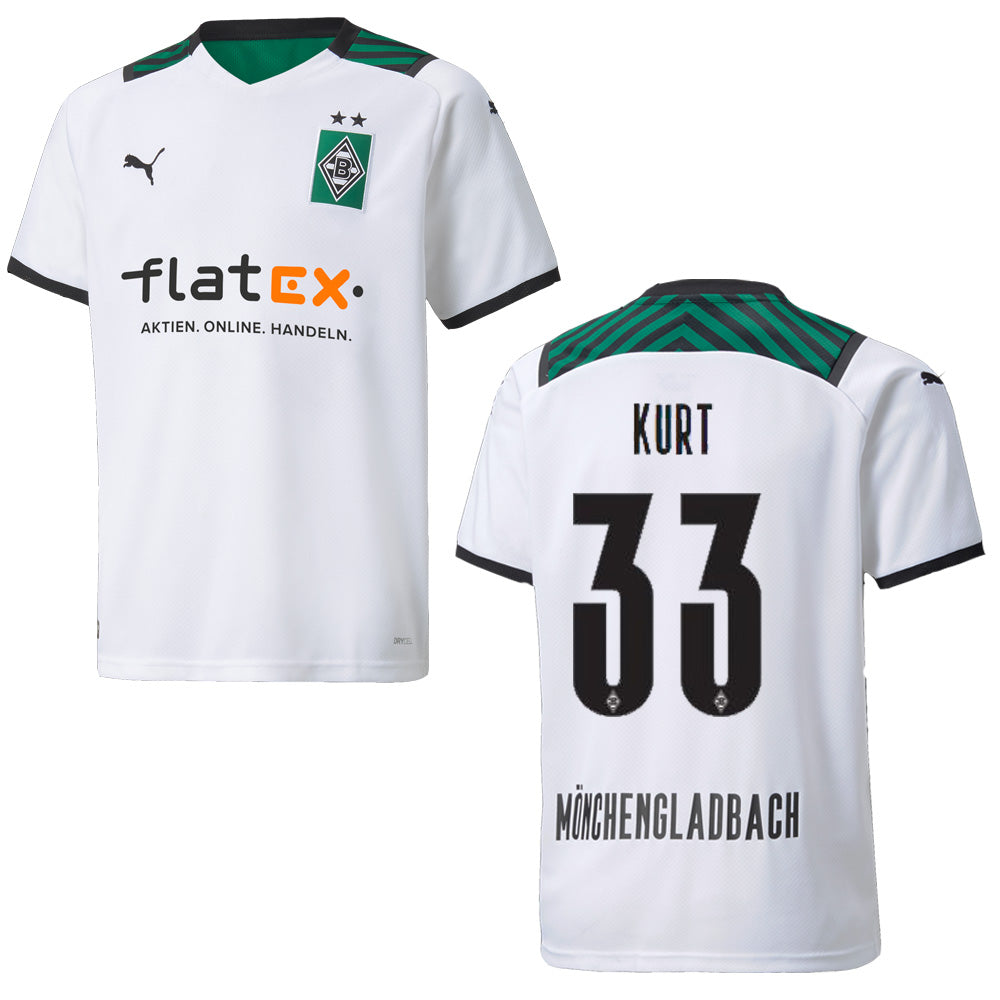 puma BMG BORUSSIA MÖNCHENGLADBACH Trikot Home Herren 21 / 22 - KURT 33