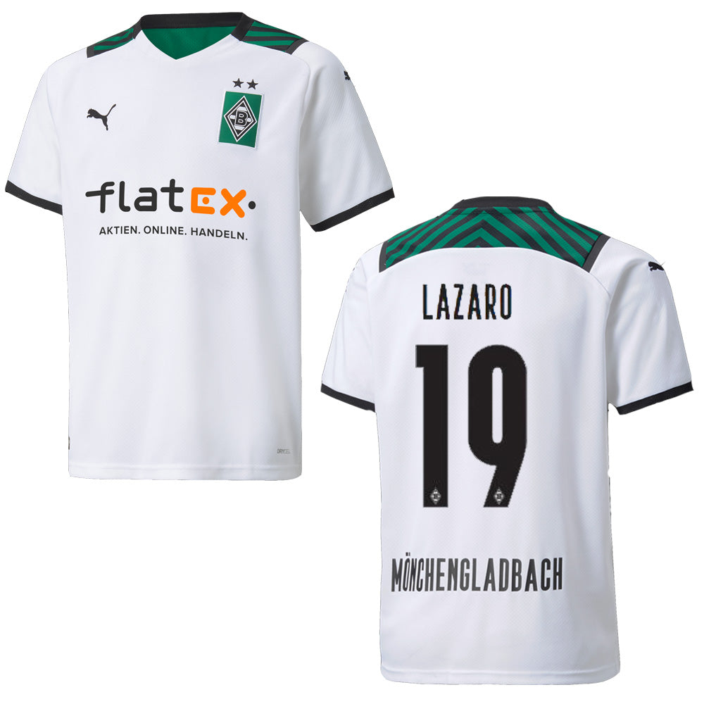 puma BMG BORUSSIA MÖNCHENGLADBACH Trikot Home Kinder 21 / 22 - LAZARO 19