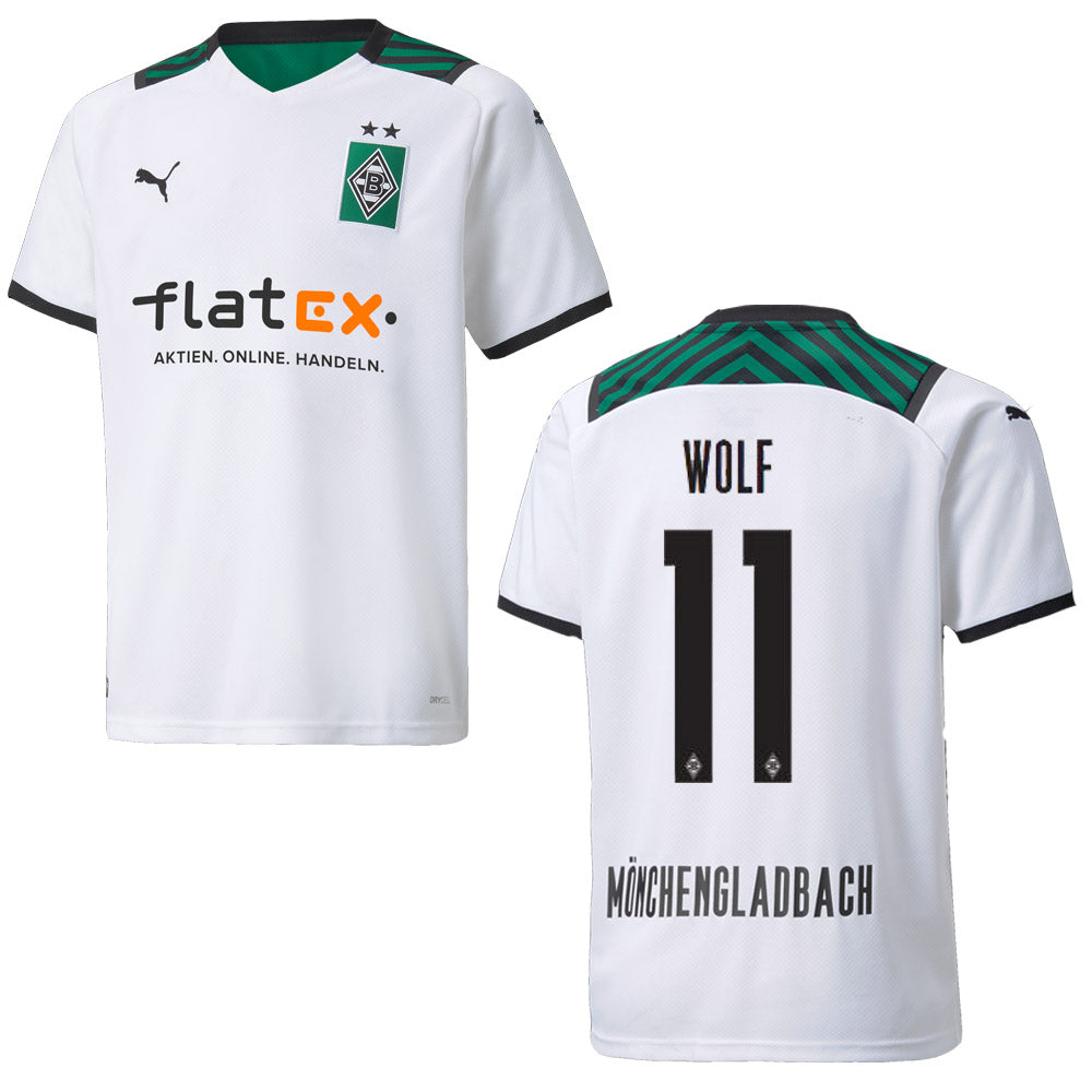 puma BMG BORUSSIA MÖNCHENGLADBACH Trikot Home Kinder 21 / 22 - WOLF 11