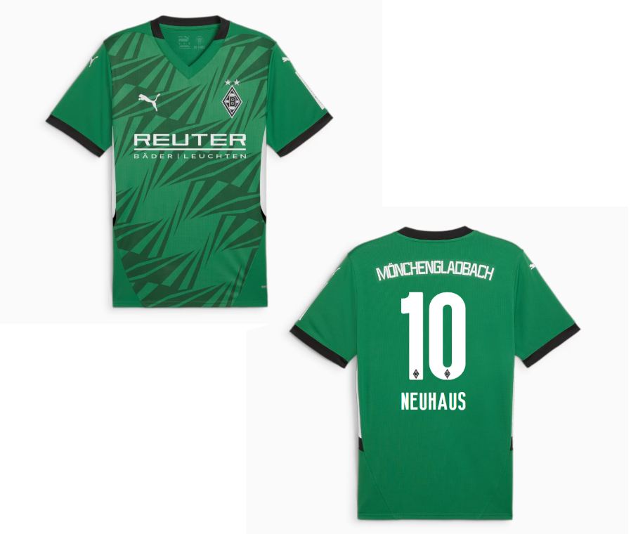 BMG BORUSSIA MÖNCHENGLADBACH Trikot Away Herren 24 / 25 - NEUHAUS 10