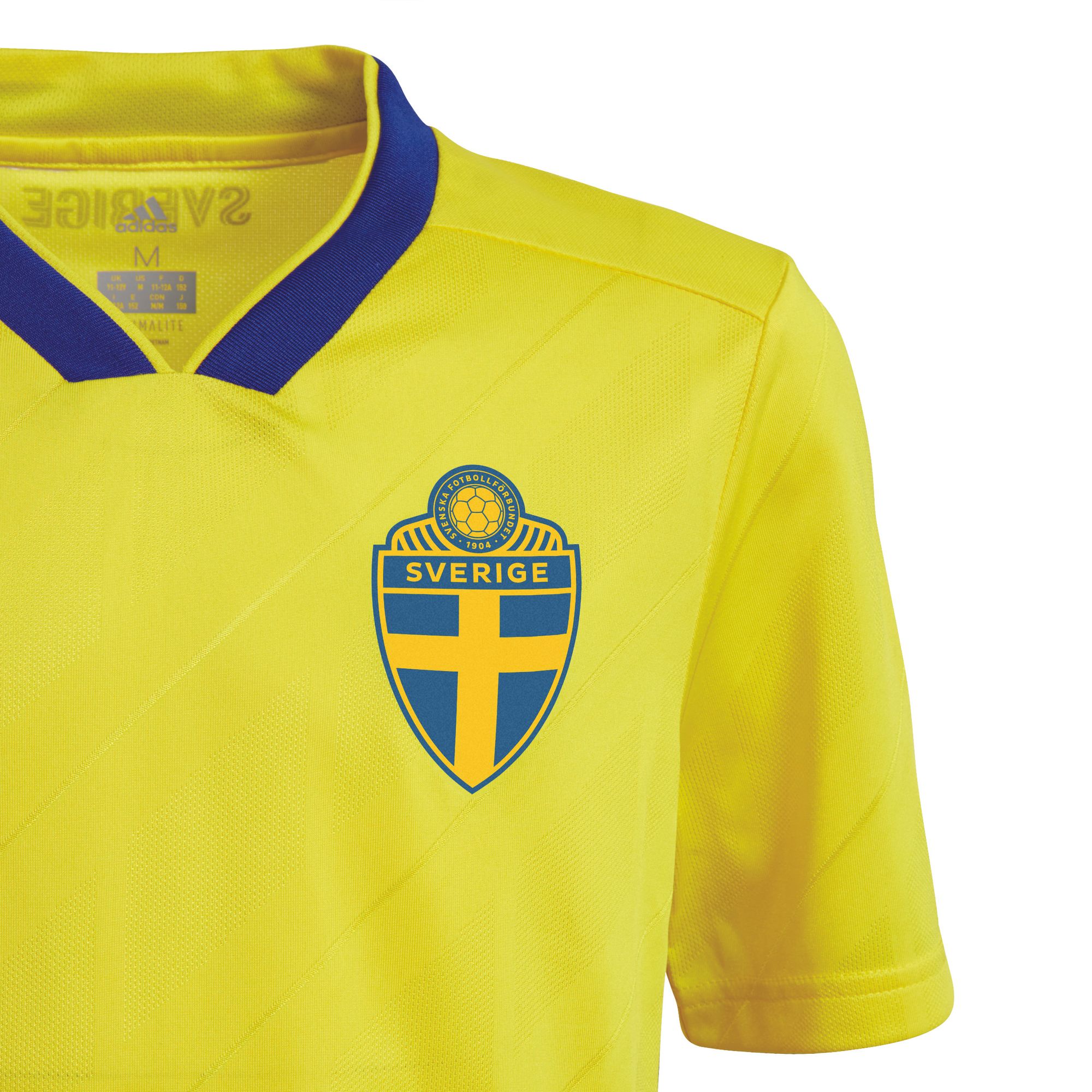 adidas SCHWEDEN Trikot Home Kinder WM 2018