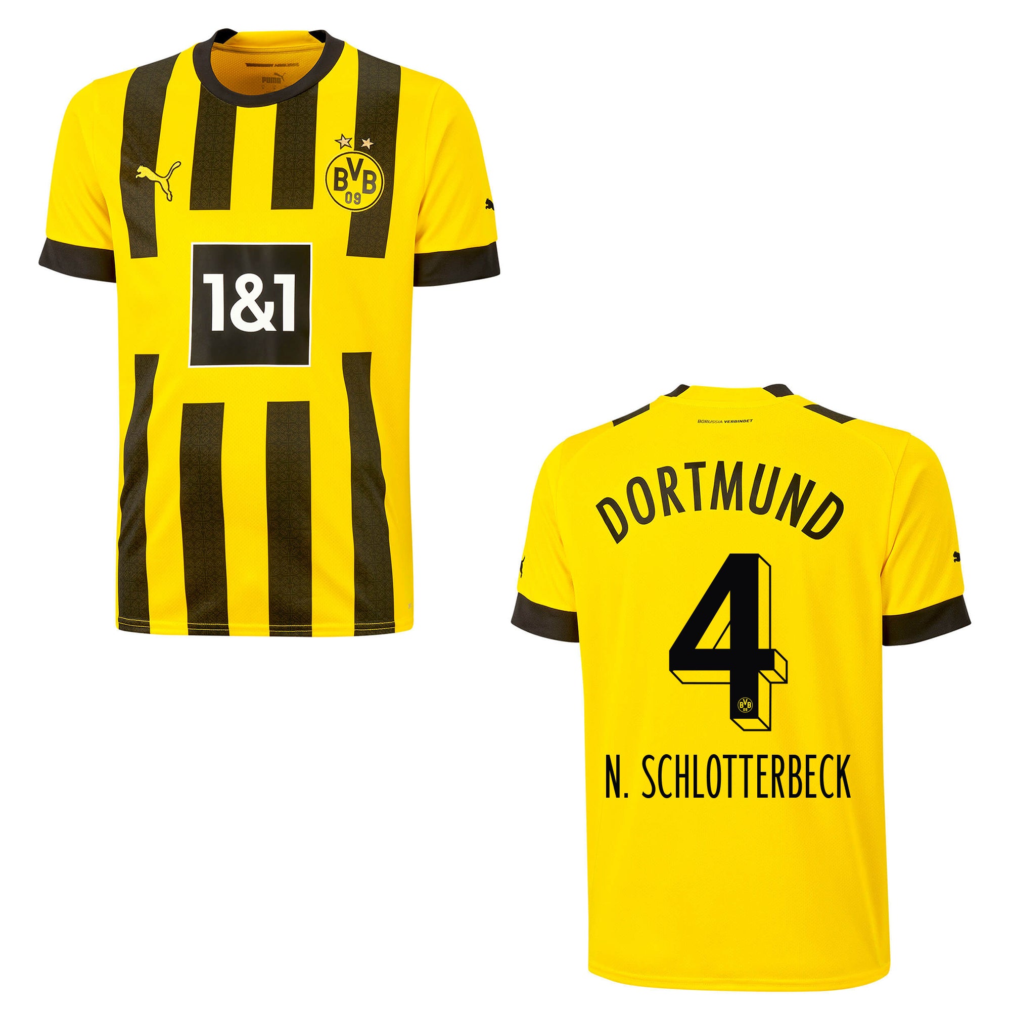 puma BVB BORUSSIA DORTMUND Trikot Home Frauen 22 / 23