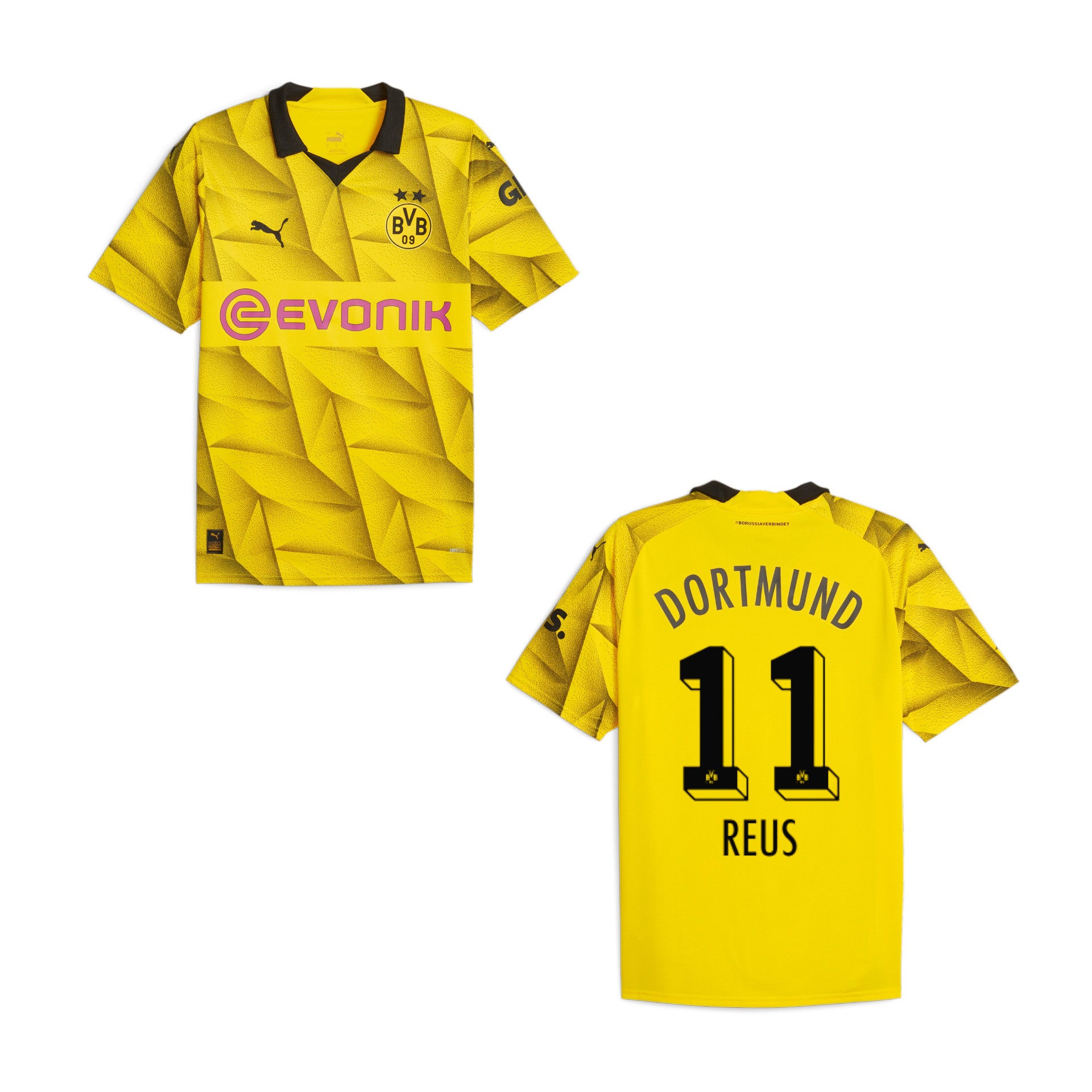 puma BVB BORUSSIA DORTMUND Trikot 3rd Kinder 23 / 24 - REUS 11