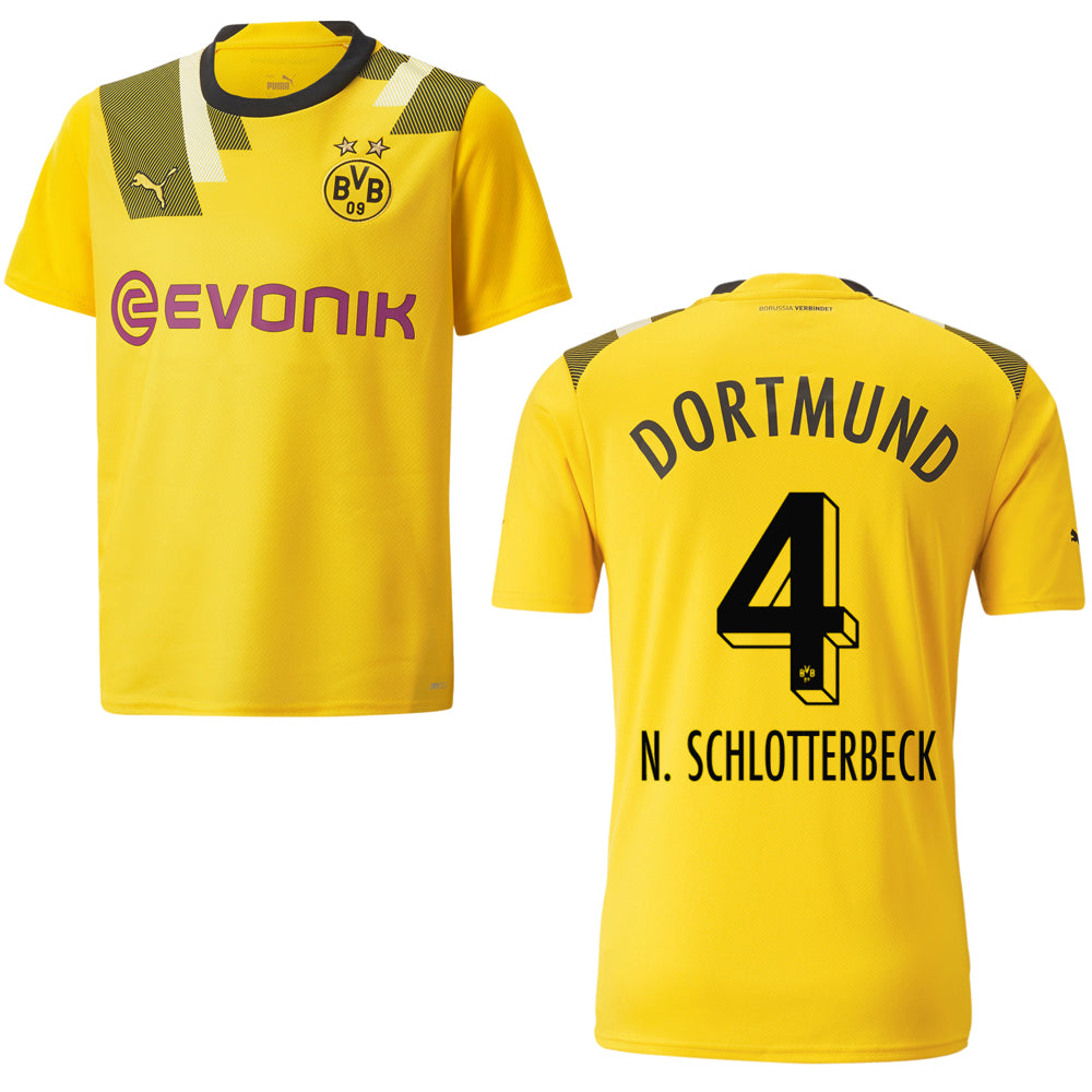 puma BVB BORUSSIA DORTMUND Trikot CUP Kinder 22 / 23 - N. Schlotterbeck 4