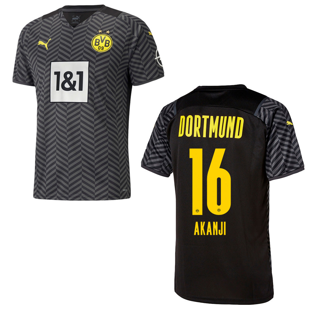 puma BVB BORUSSIA DORTMUND Trikot Away Herren 21 / 22 - AKANJI 16