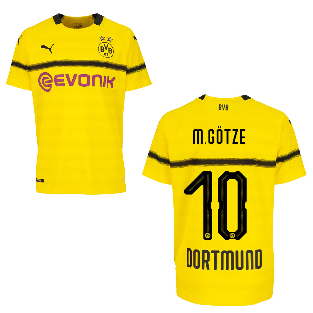 puma BVB BORUSSIA DORTMUND Trikot CUP Herren 2018 / 2019 - GÖTZE 10