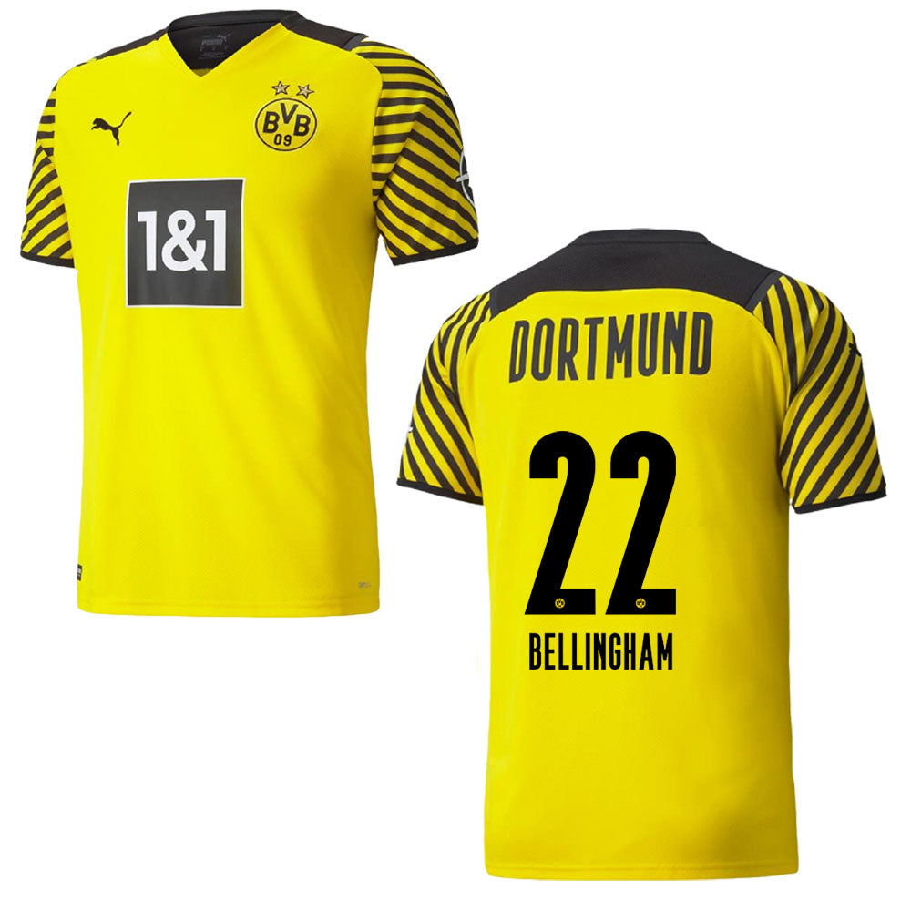 puma BVB BORUSSIA DORTMUND Trikot Home Kinder 21 / 22 - BELLINGHAM 22