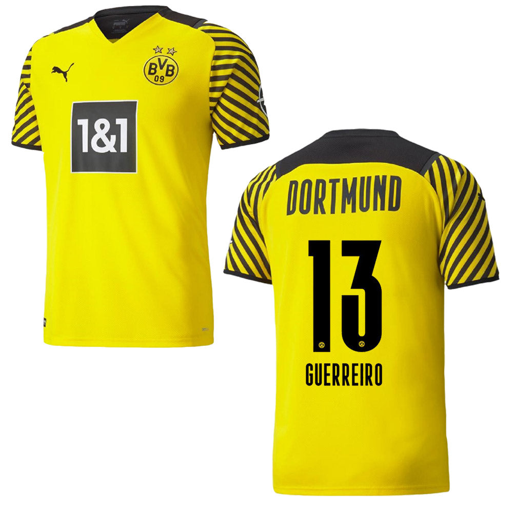 puma BVB BORUSSIA DORTMUND Trikot Home Kinder 21 / 22 - GUERREIRO 13