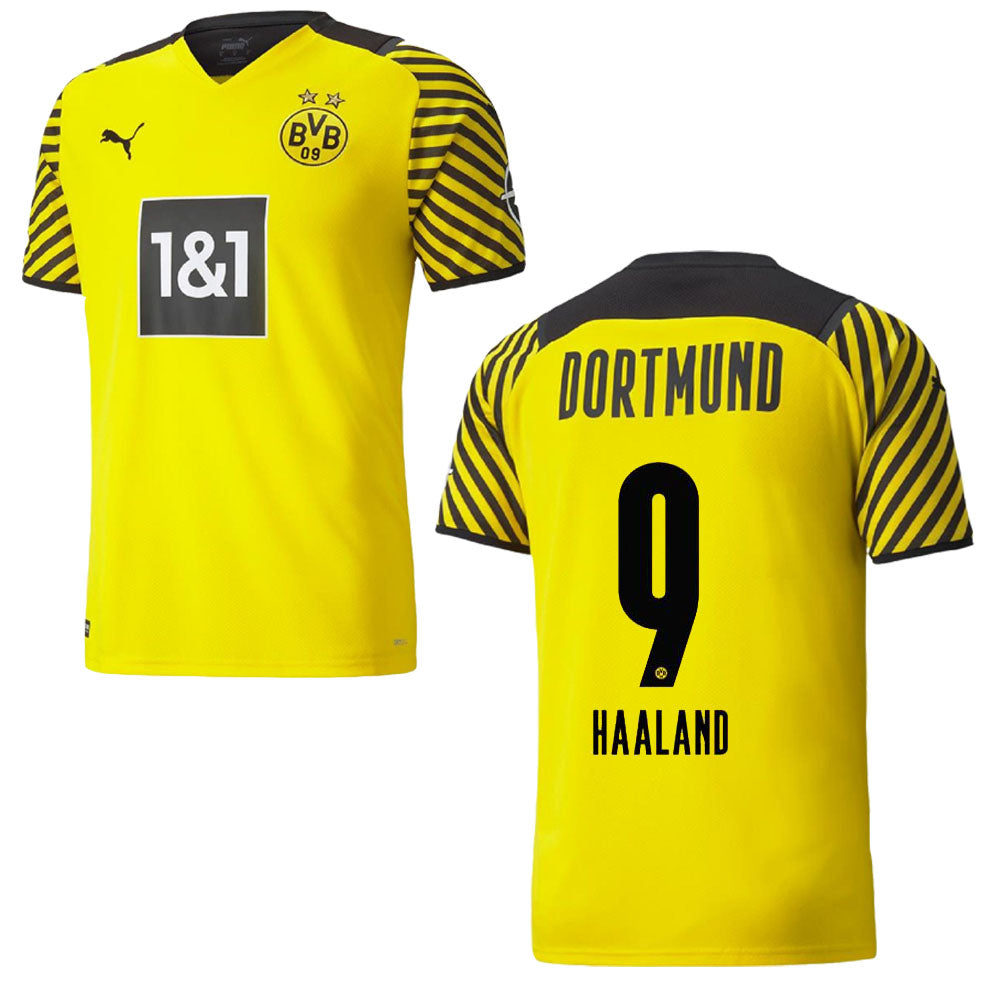 puma BVB BORUSSIA DORTMUND Trikot Home  Herren 21 / 22 - HAALAND 9