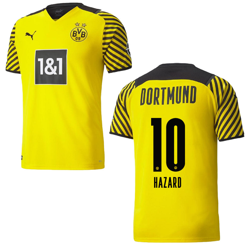 puma BVB BORUSSIA DORTMUND Trikot Home Kinder 21 / 22 - HAZARD 10