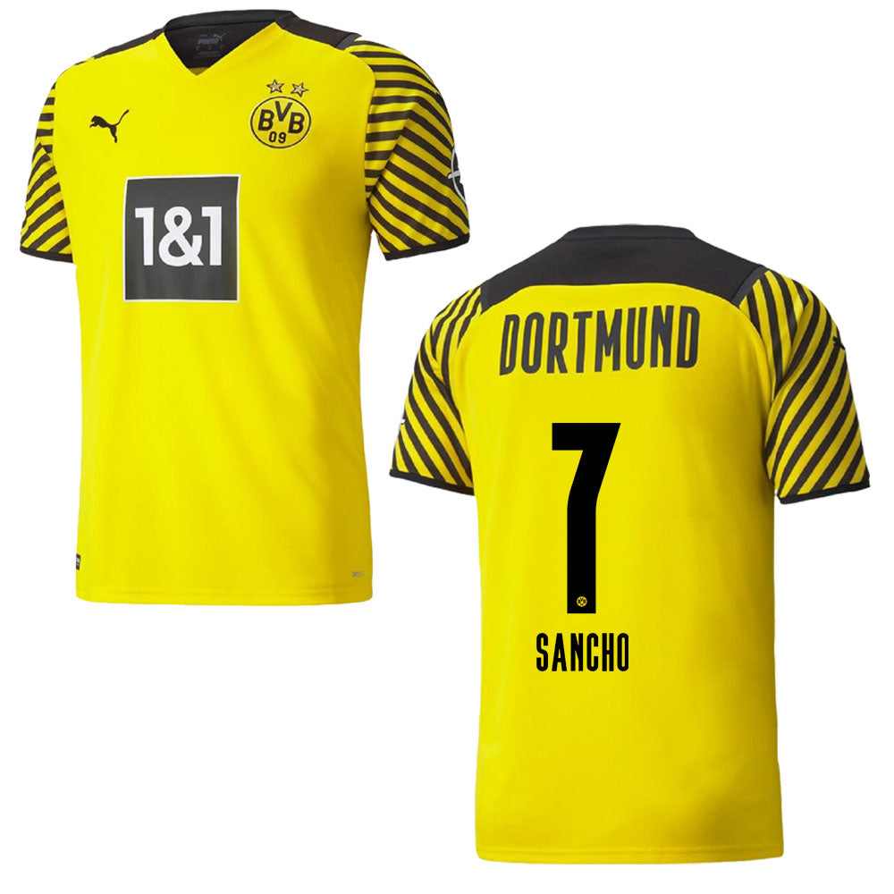 puma BVB BORUSSIA DORTMUND Trikot Home  Herren 21 / 22 - SANCHO 7