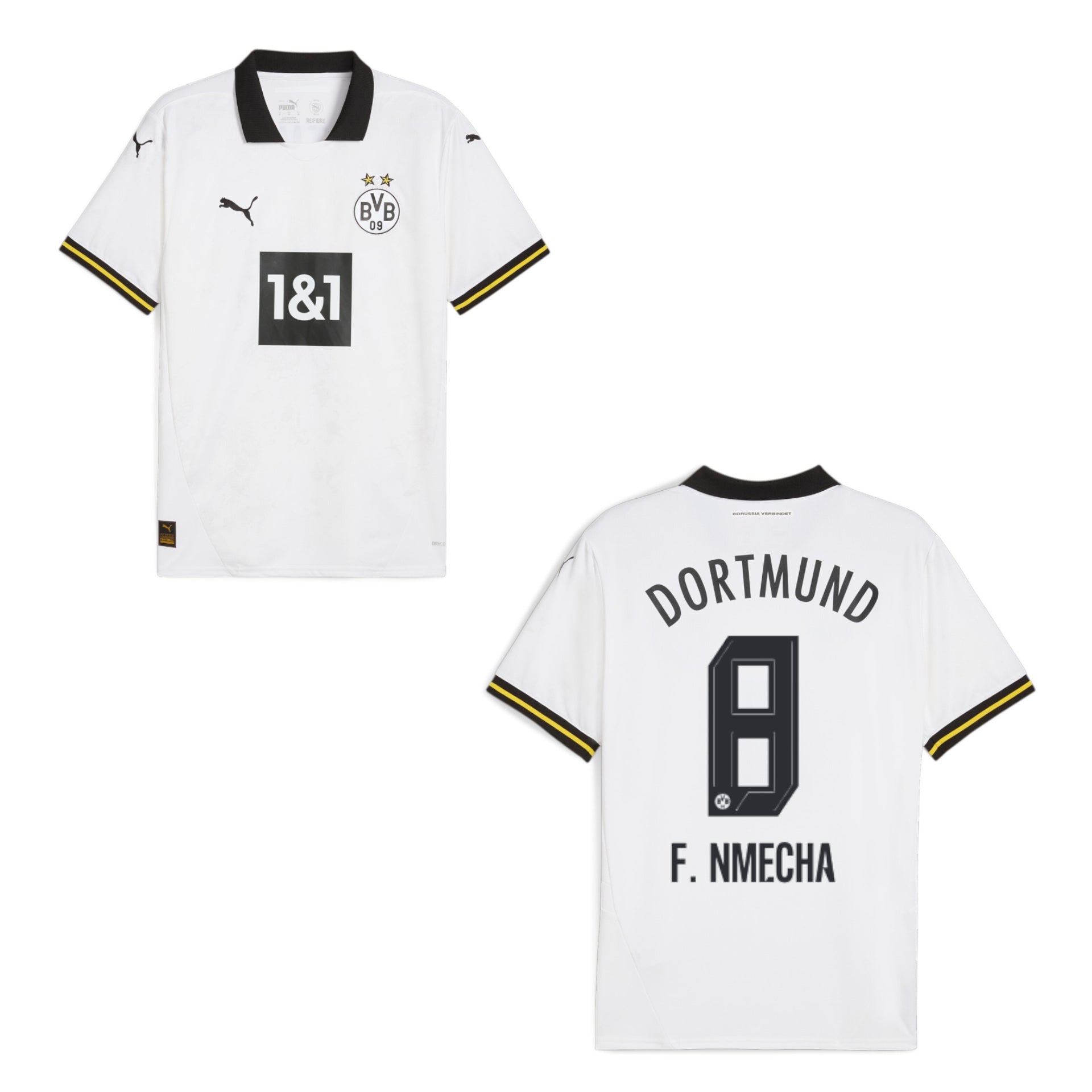 BVB BORUSSIA DORTMUND Trikot 3rd Kinder 24 / 25 - F. NMECHA 8