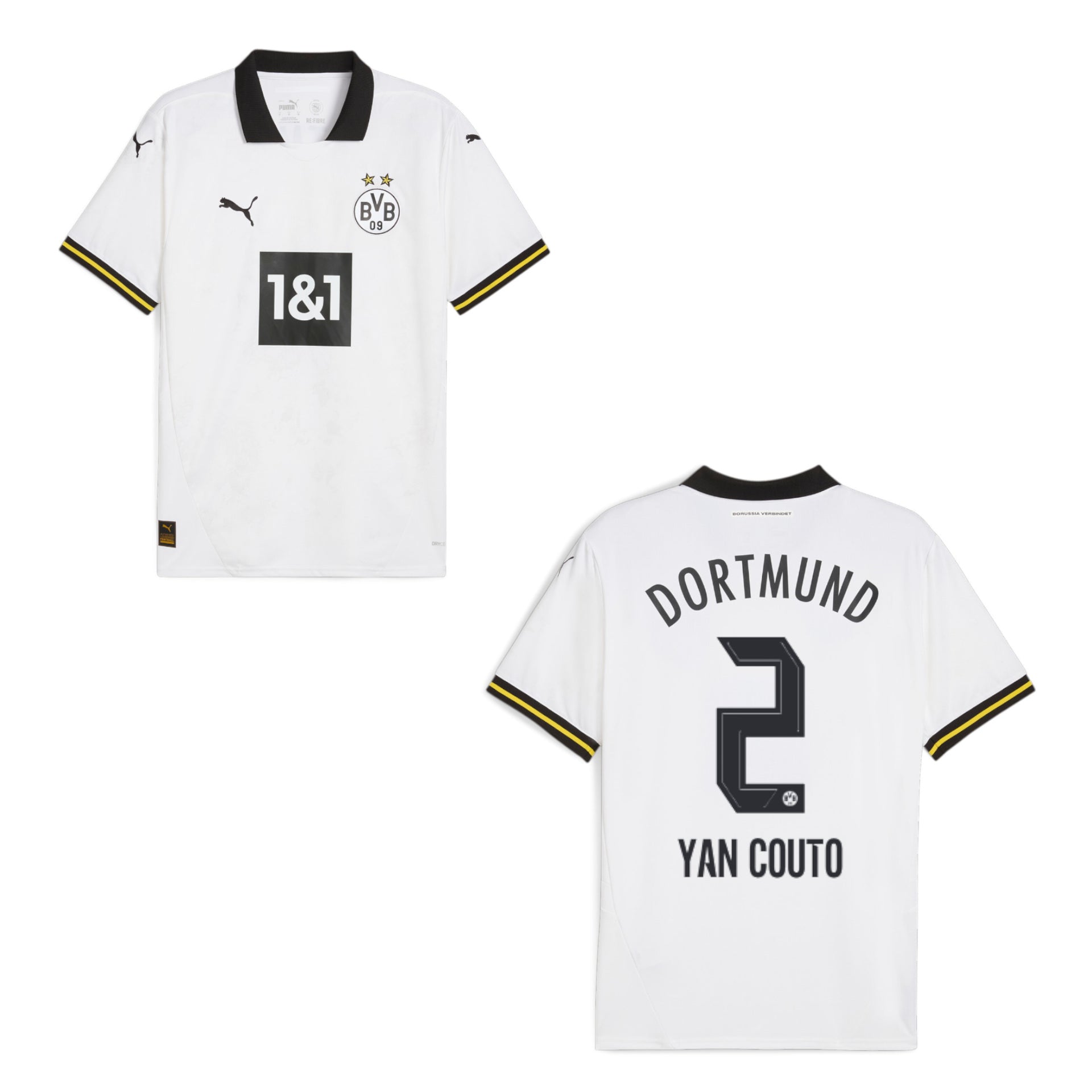 BVB BORUSSIA DORTMUND Trikot 3rd Herren 24 / 25 - YAN COUTO 2