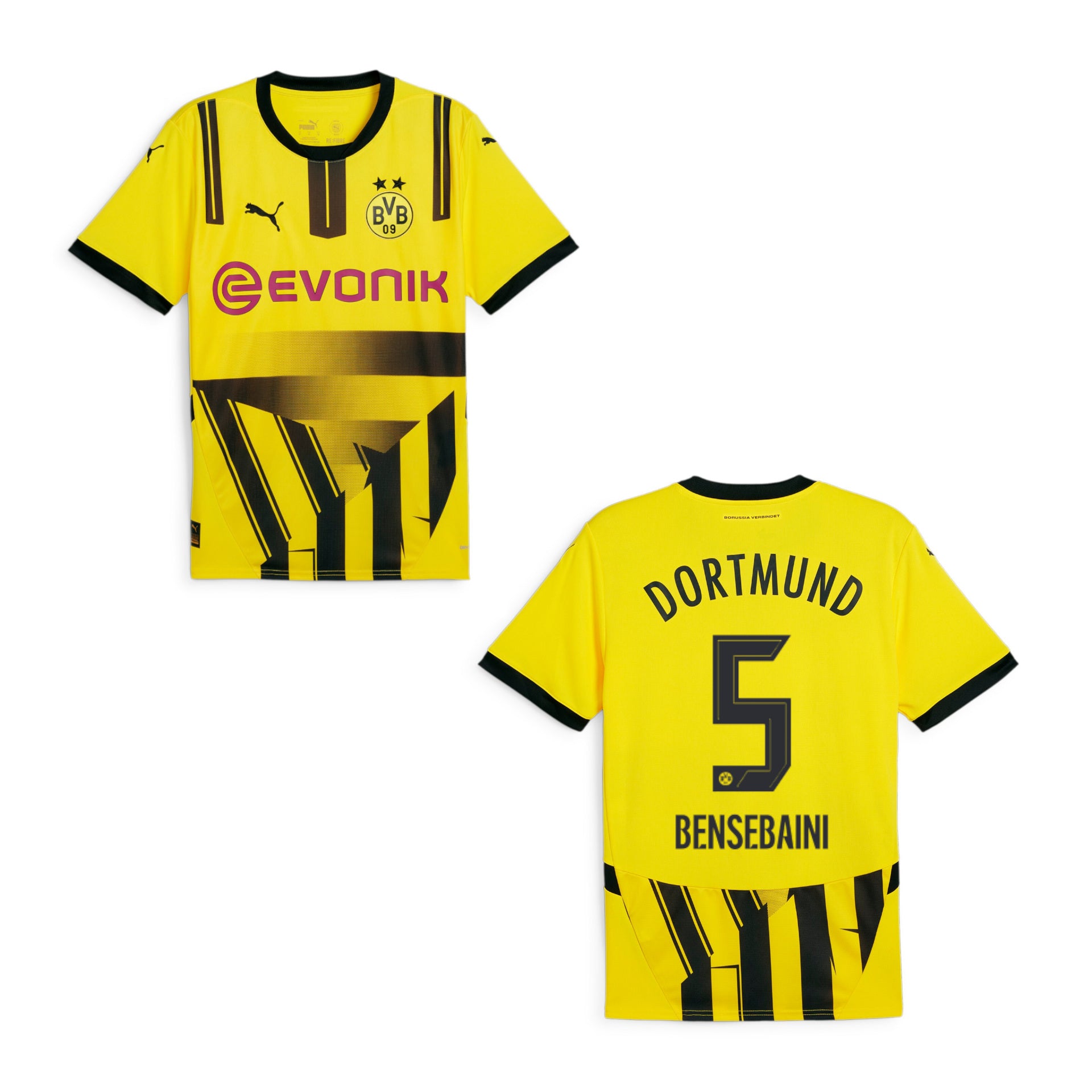 BVB BORUSSIA DORTMUND Trikot Cup Herren 24 / 25 - BENSEBAINI 5