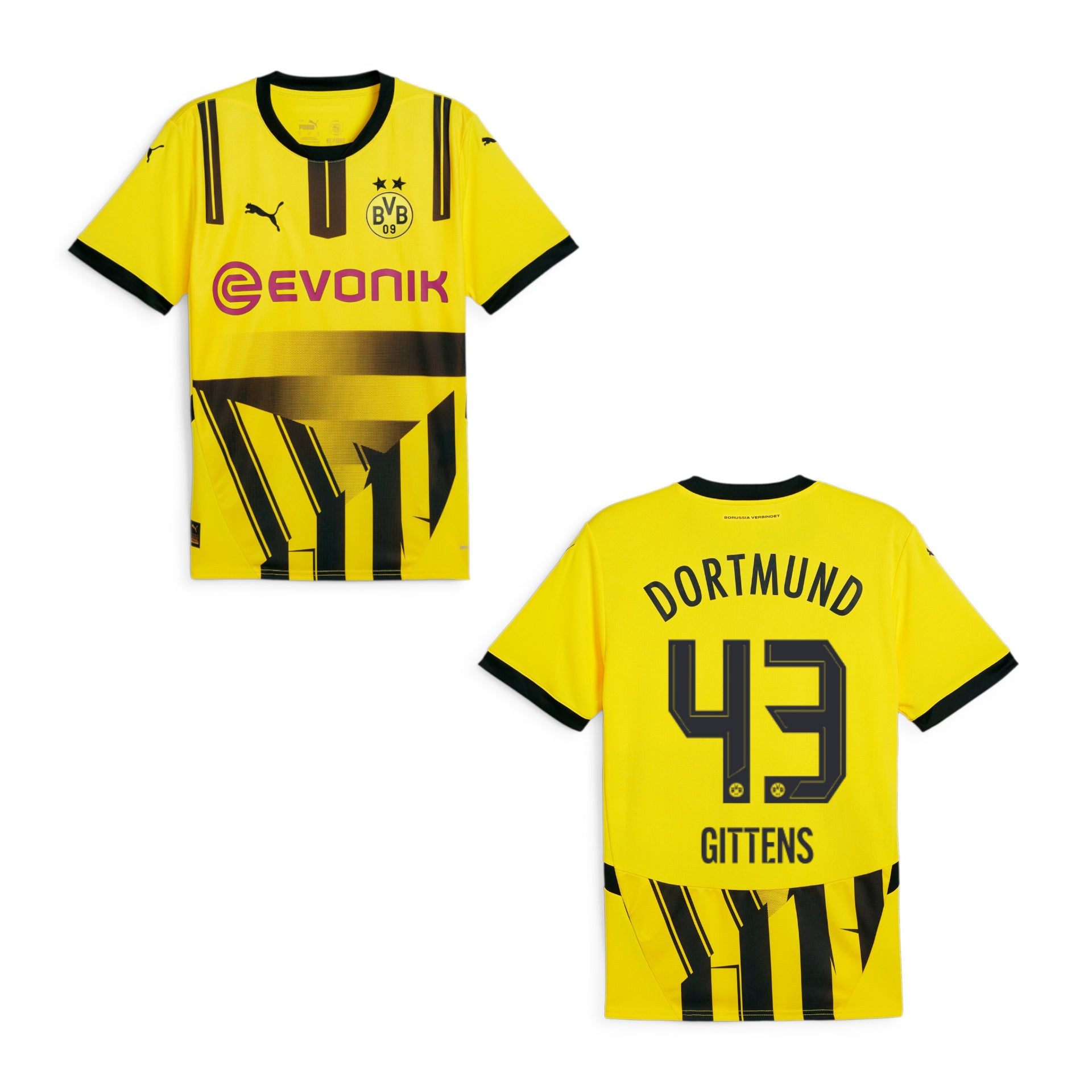 BVB BORUSSIA DORTMUND Trikot Cup Herren 24 / 25 - GITTENS 43