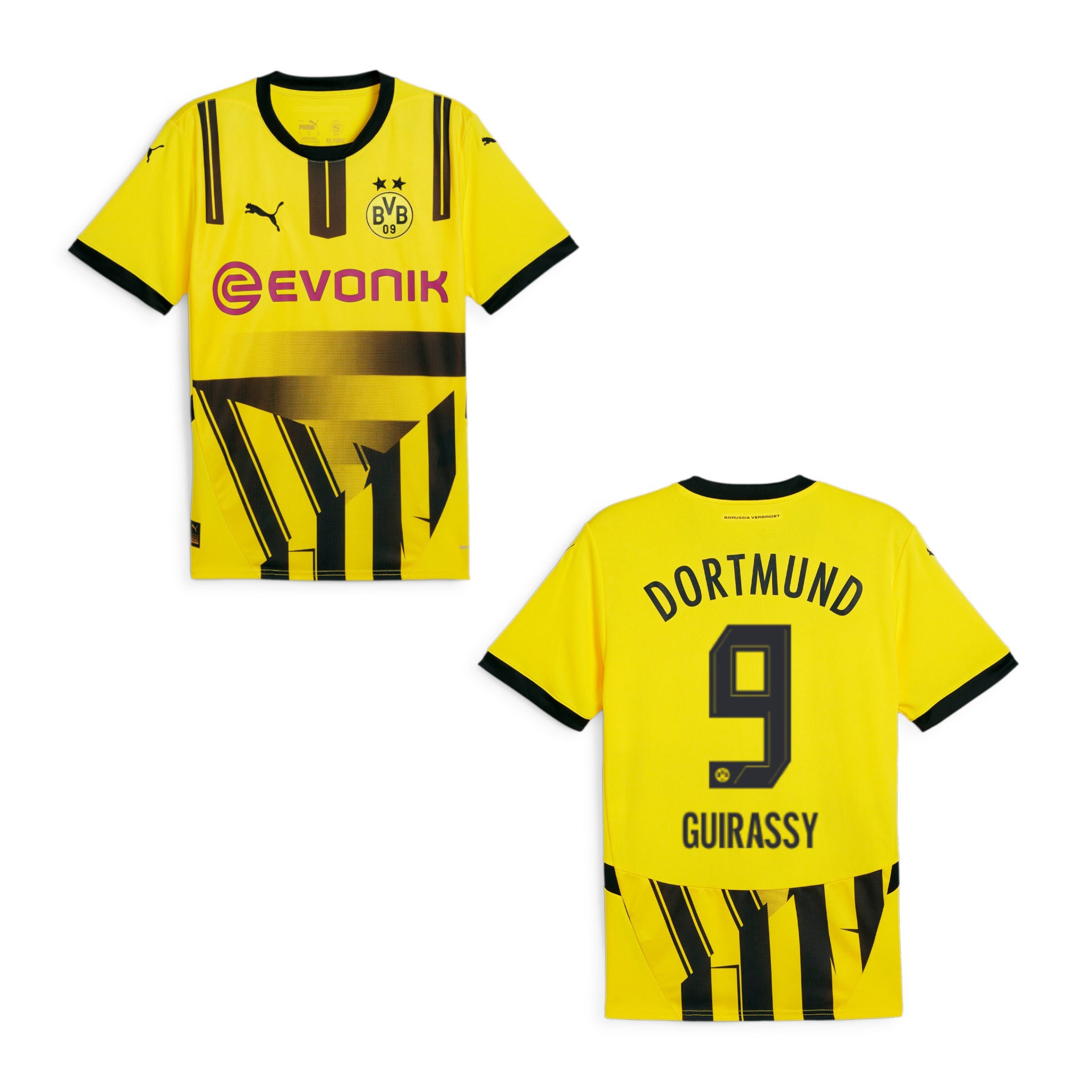 BVB BORUSSIA DORTMUND Trikot Cup Kinder 24 / 25 - GUIRASSY 9