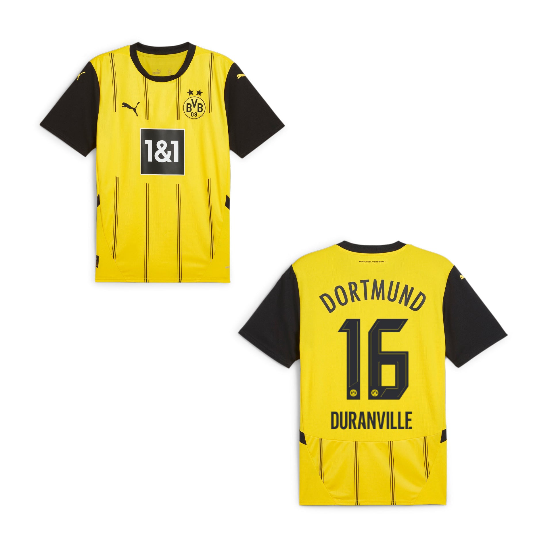 BVB BORUSSIA DORTMUND Trikot Home Herren 24 / 25 - DURANVILLE 16