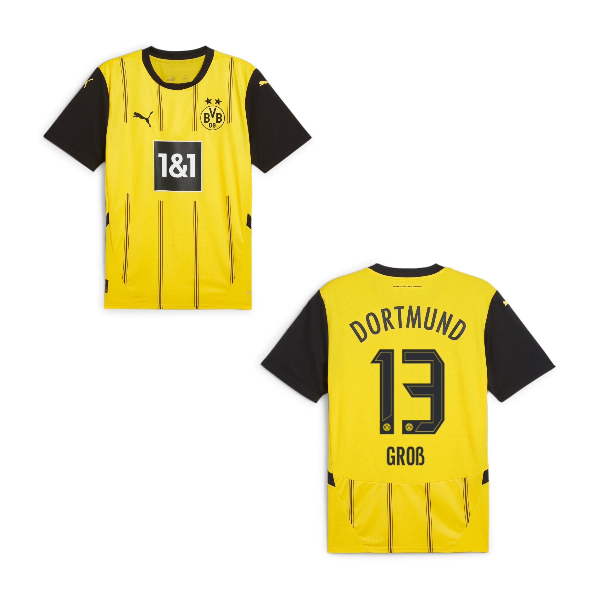 BVB BORUSSIA DORTMUND Trikot Home Frauen 24 / 25 - GROß 13