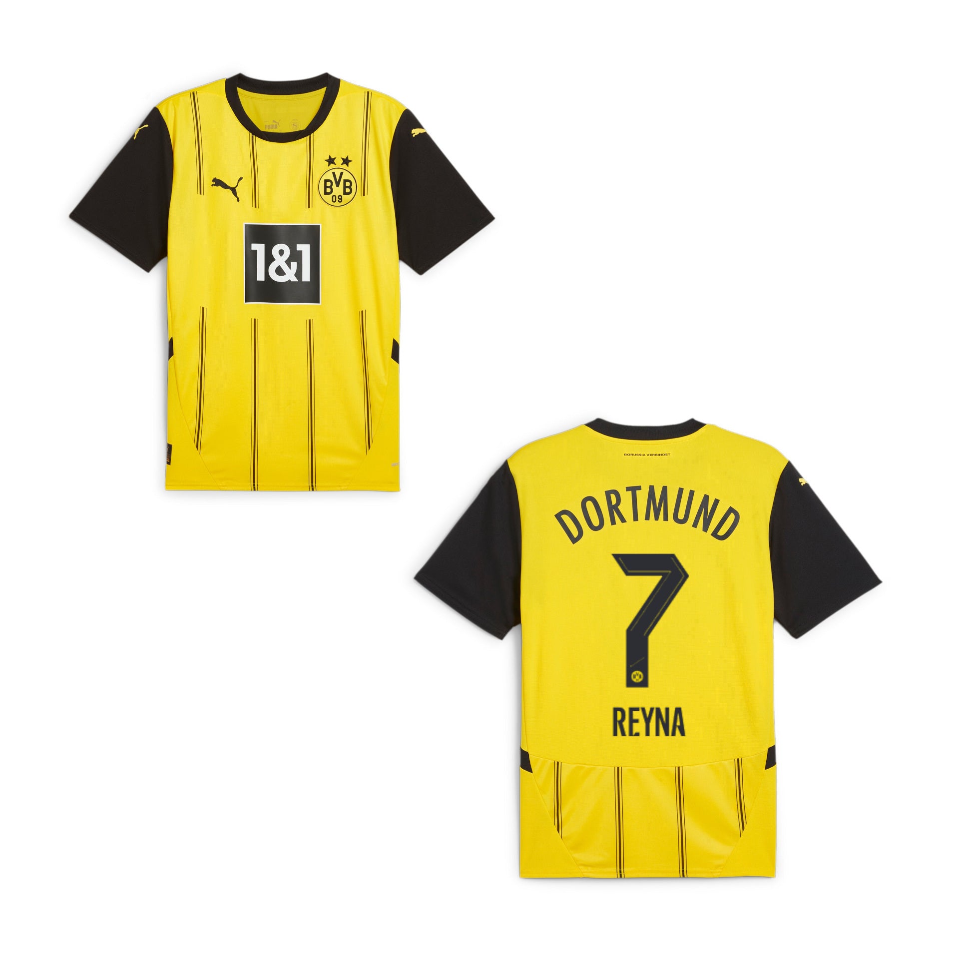 BVB BORUSSIA DORTMUND Trikot Home Herren 24 / 25 - REYNA 7