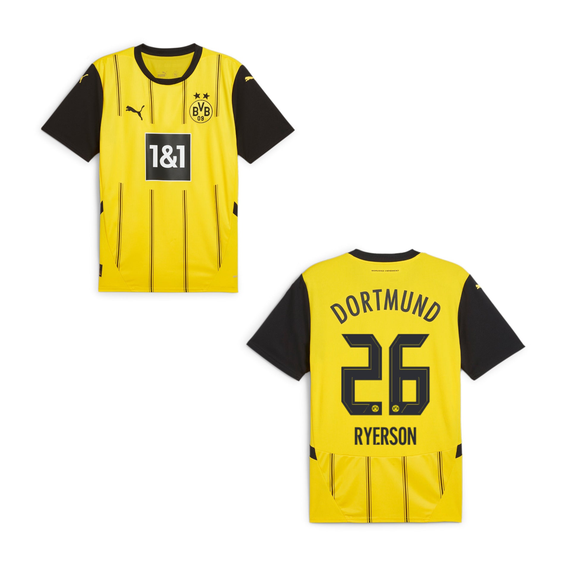 BVB BORUSSIA DORTMUND Trikot Home Herren 24 / 25 - RYERSON 26