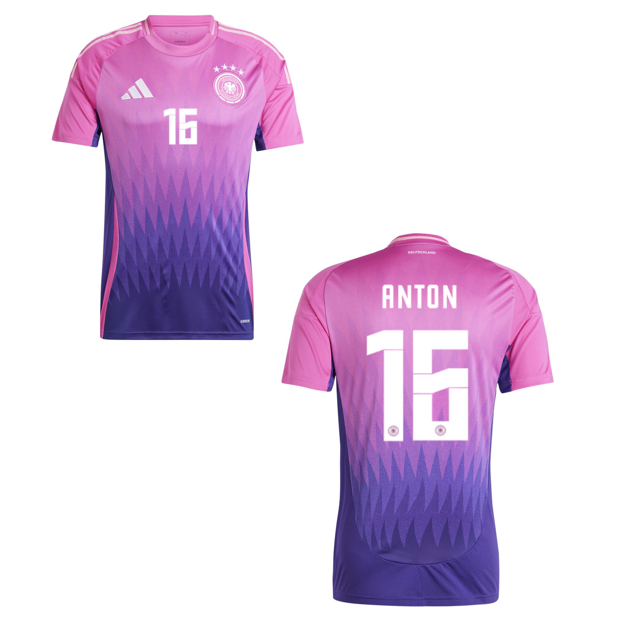 DFB DEUTSCHLAND Trikot Away Herren EURO 2024 - ANTON 16