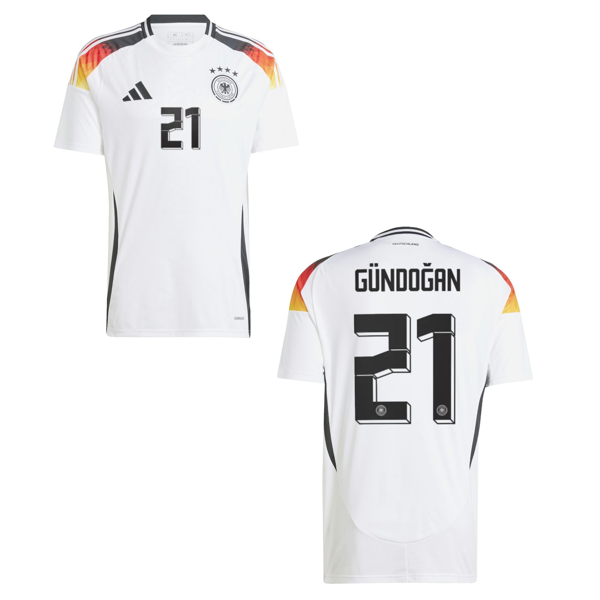 DFB DEUTSCHLAND Trikot Home Kinder EURO 2024 - GÜNDOGAN 21