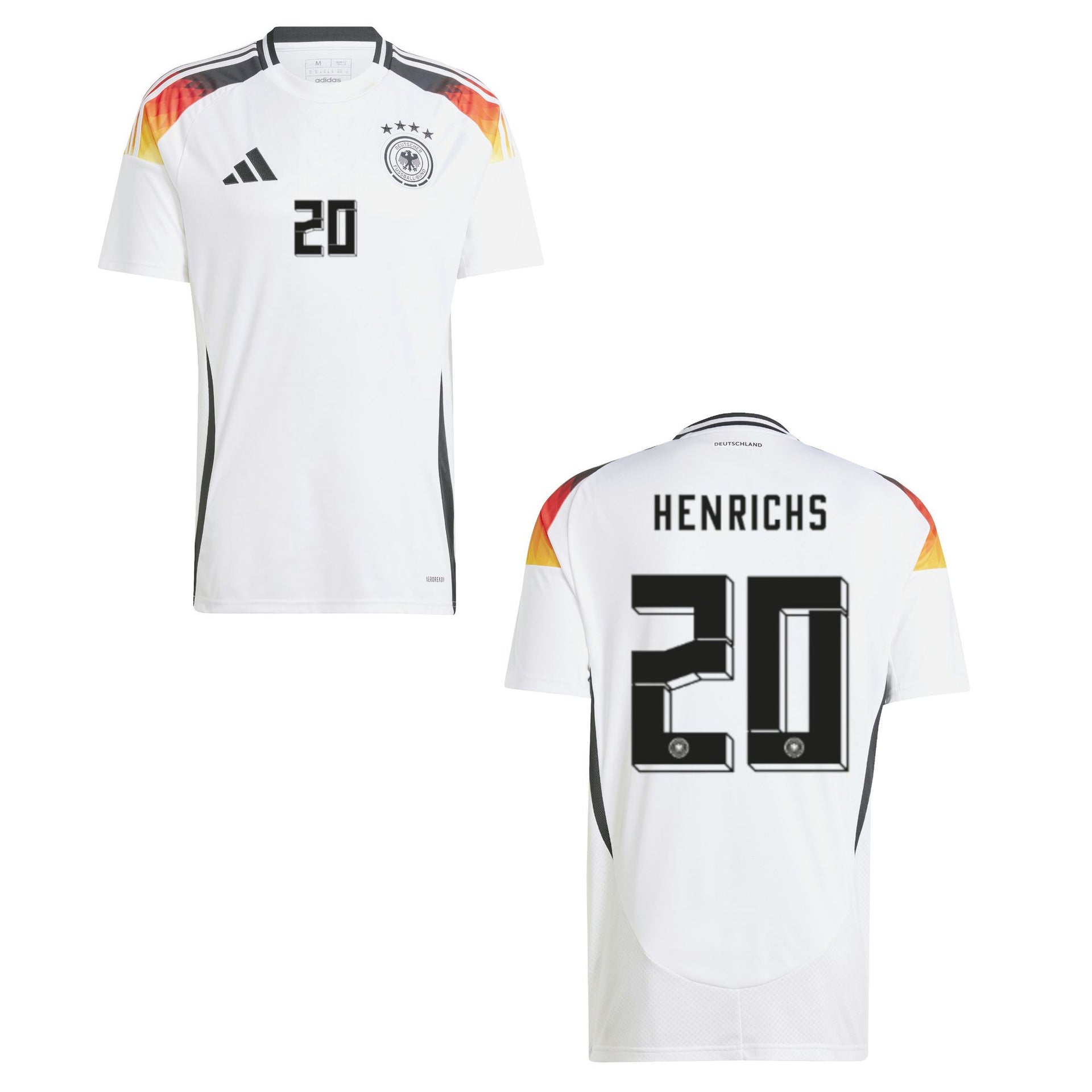 DFB DEUTSCHLAND Trikot Home Authentic Herren EURO 2024 - HENRICHS 20