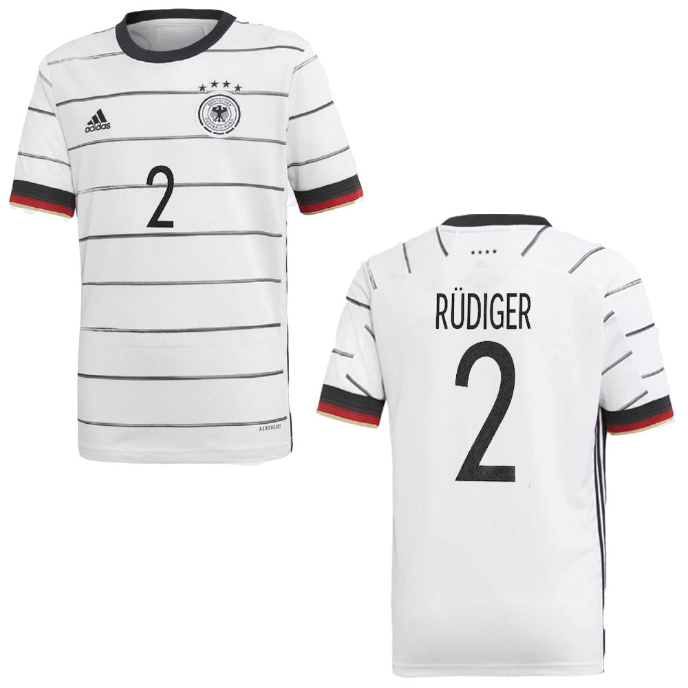 DFB DEUTSCHLAND Trikot Home Herren 21 / 22 - RÜDIGER 2