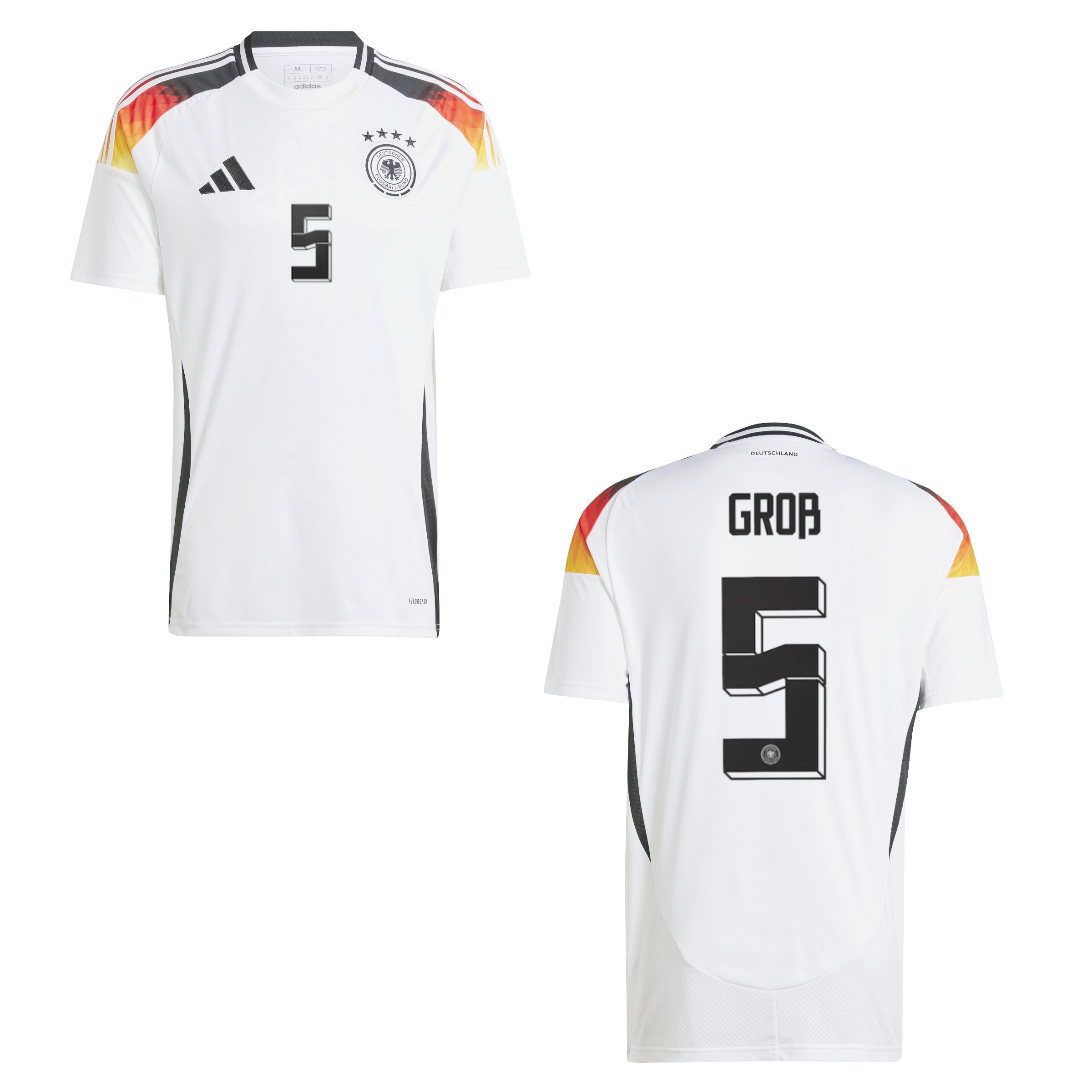 DFB DEUTSCHLAND Trikot Home Kinder EURO 2024 - GROß 5