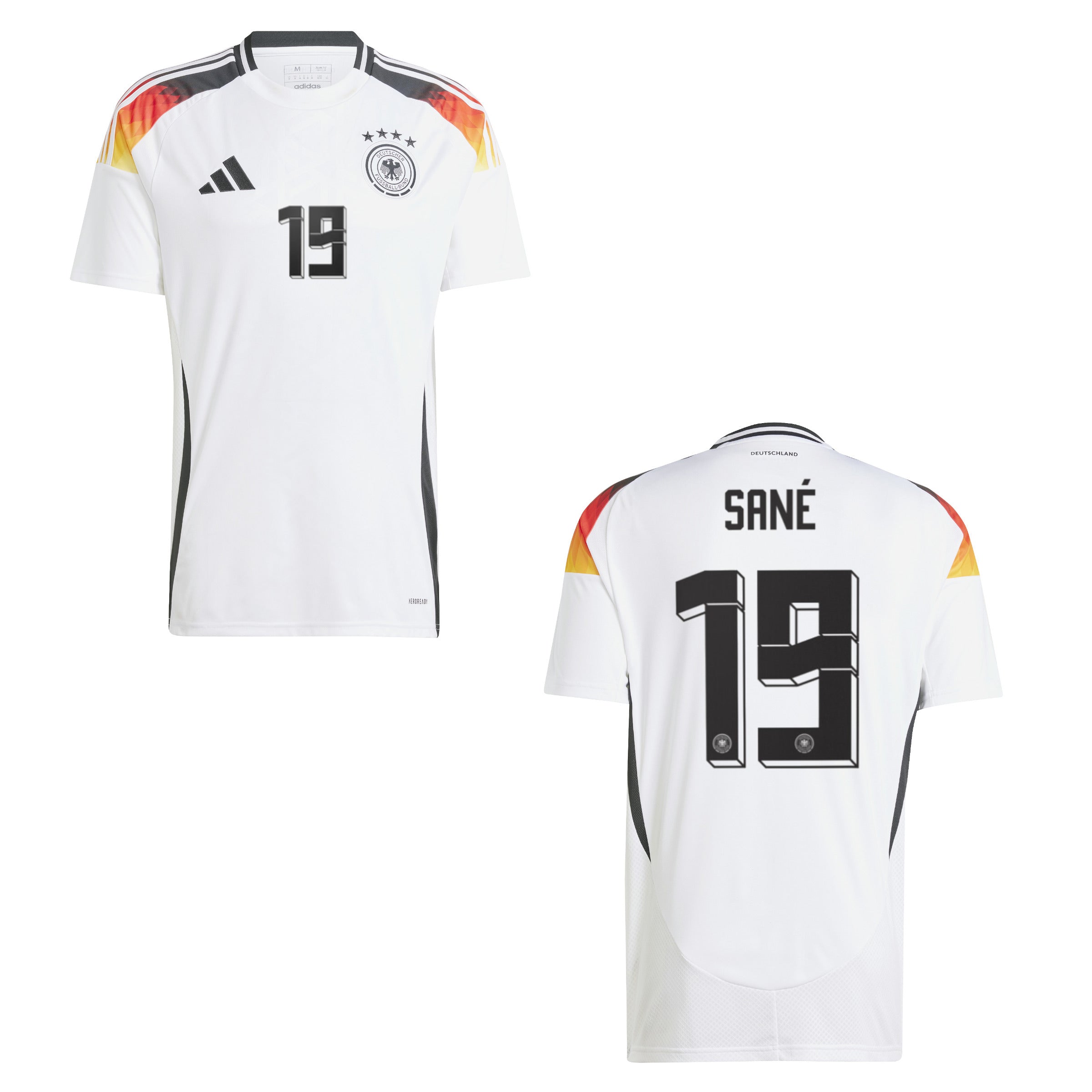 DFB DEUTSCHLAND Trikot Home Kinder EURO 2024 - SANÉ 19