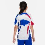 FFF FRANKREICH Pre-Match Shirt Kinder weiß-blau