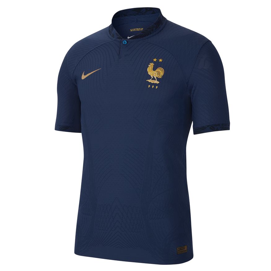 FFF FRANKREICH Trikot Authentic Home Herren WM 2022